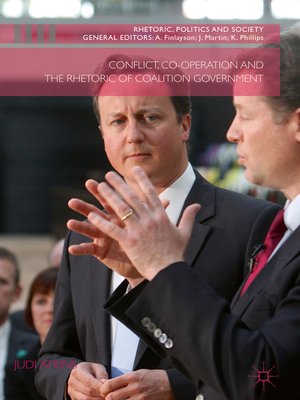 cover image of Conflict, Co-operation and the Rhetoric of Coalition Government